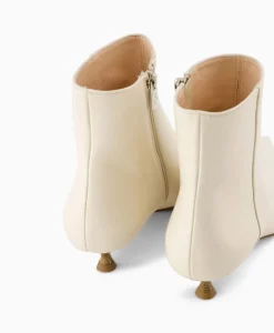 Agl Enkellaars Lenor Bootie Off White