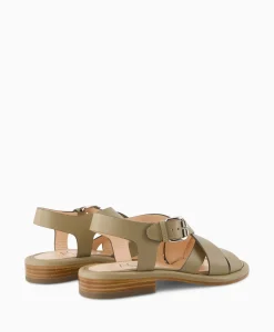 Agl Sandaal Zonder Hak Alison Multi Khaki