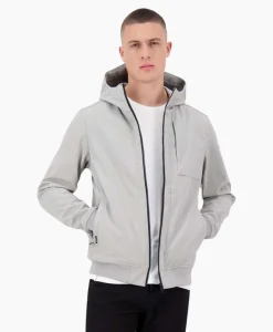 Airforce Coat Softshell Grijs