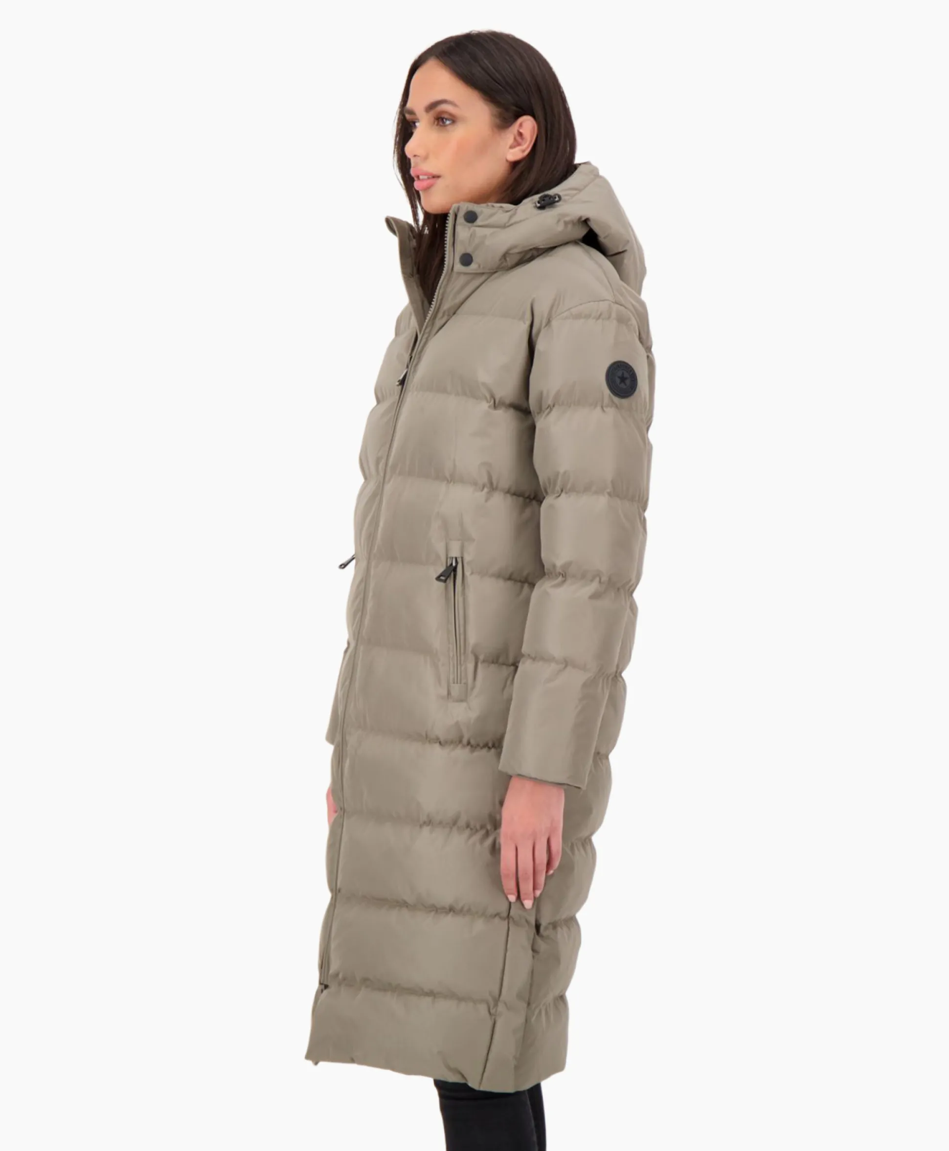 Airforce Gewatteerde Jas Grace Jacket Beige