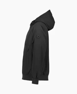Airforce Jack Hooded Four-Fay Stretch Zwart