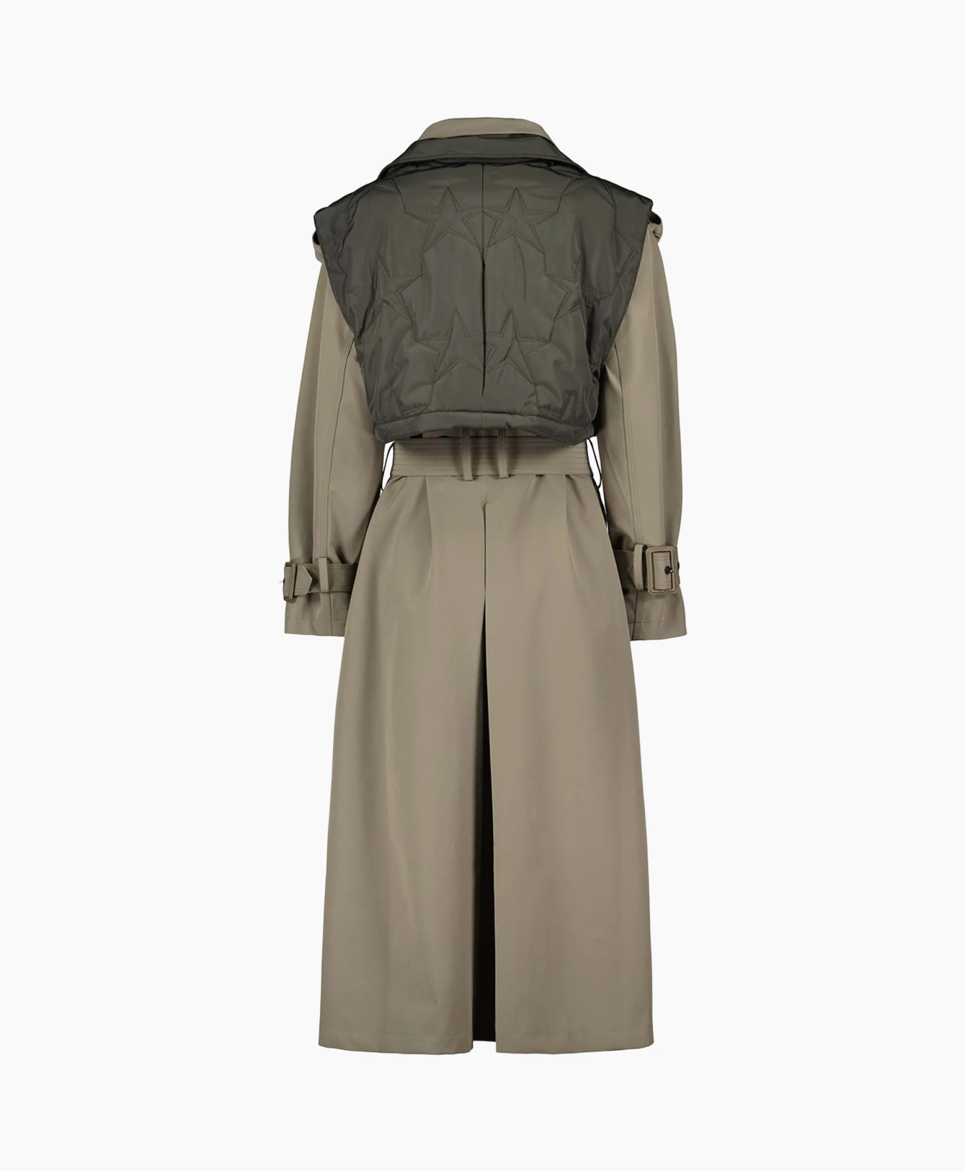 Airforce Trenchcoat Body Warmer Trench Khaki