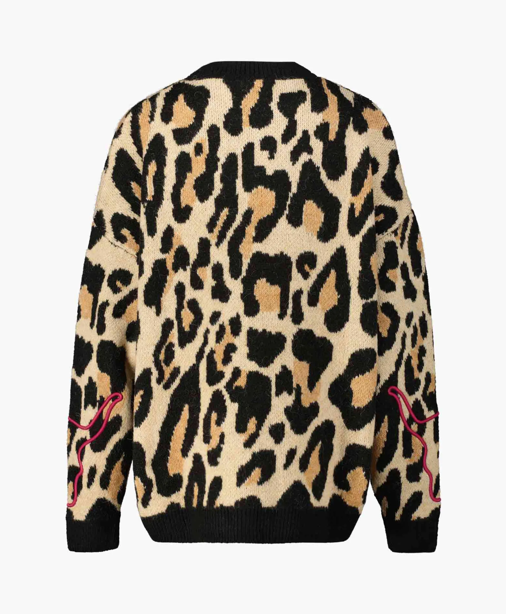 Alix The Label Pullover Knitted Jaguar Bruin