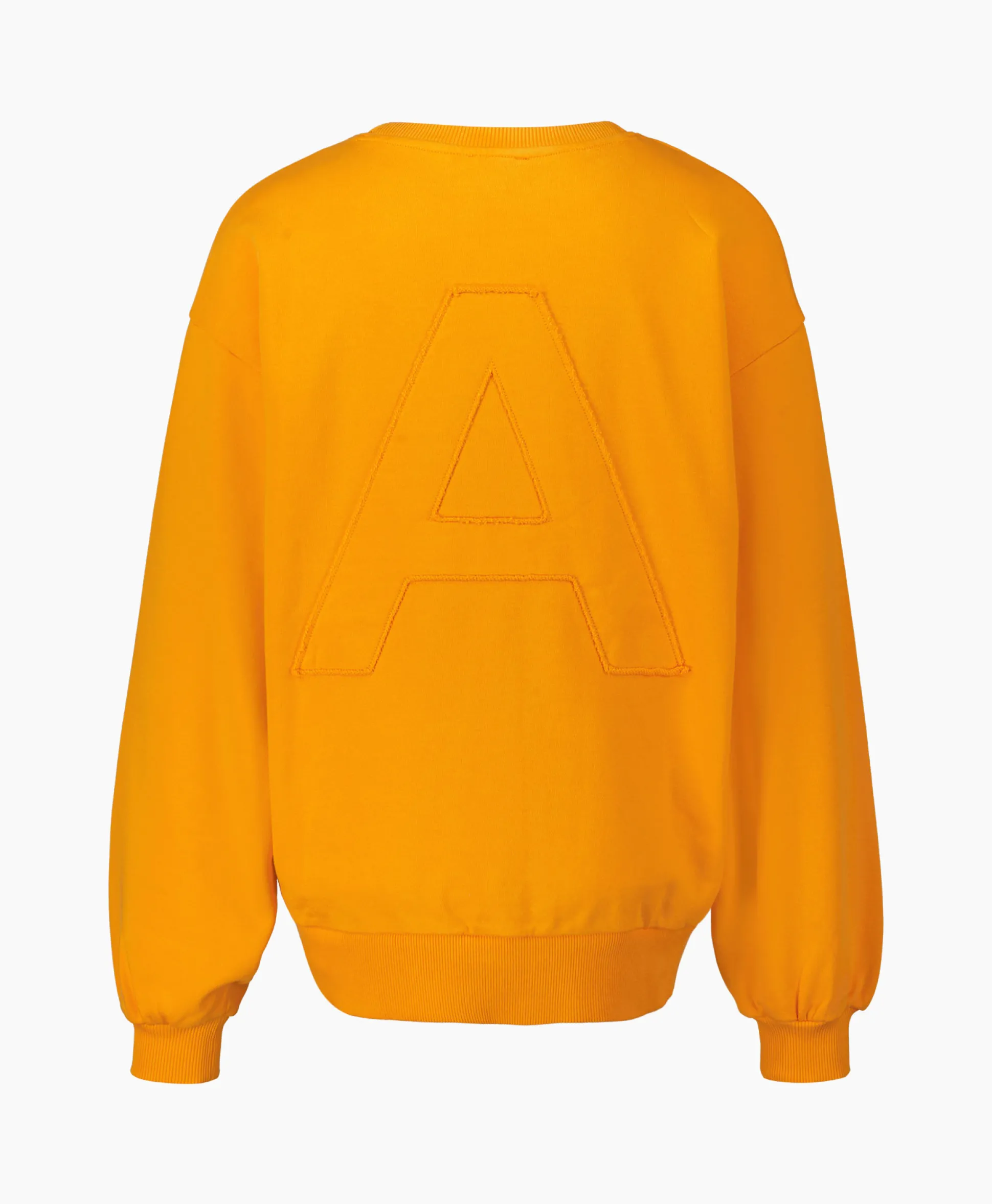 Alix The Label Pullover Knitted Patch Oranje