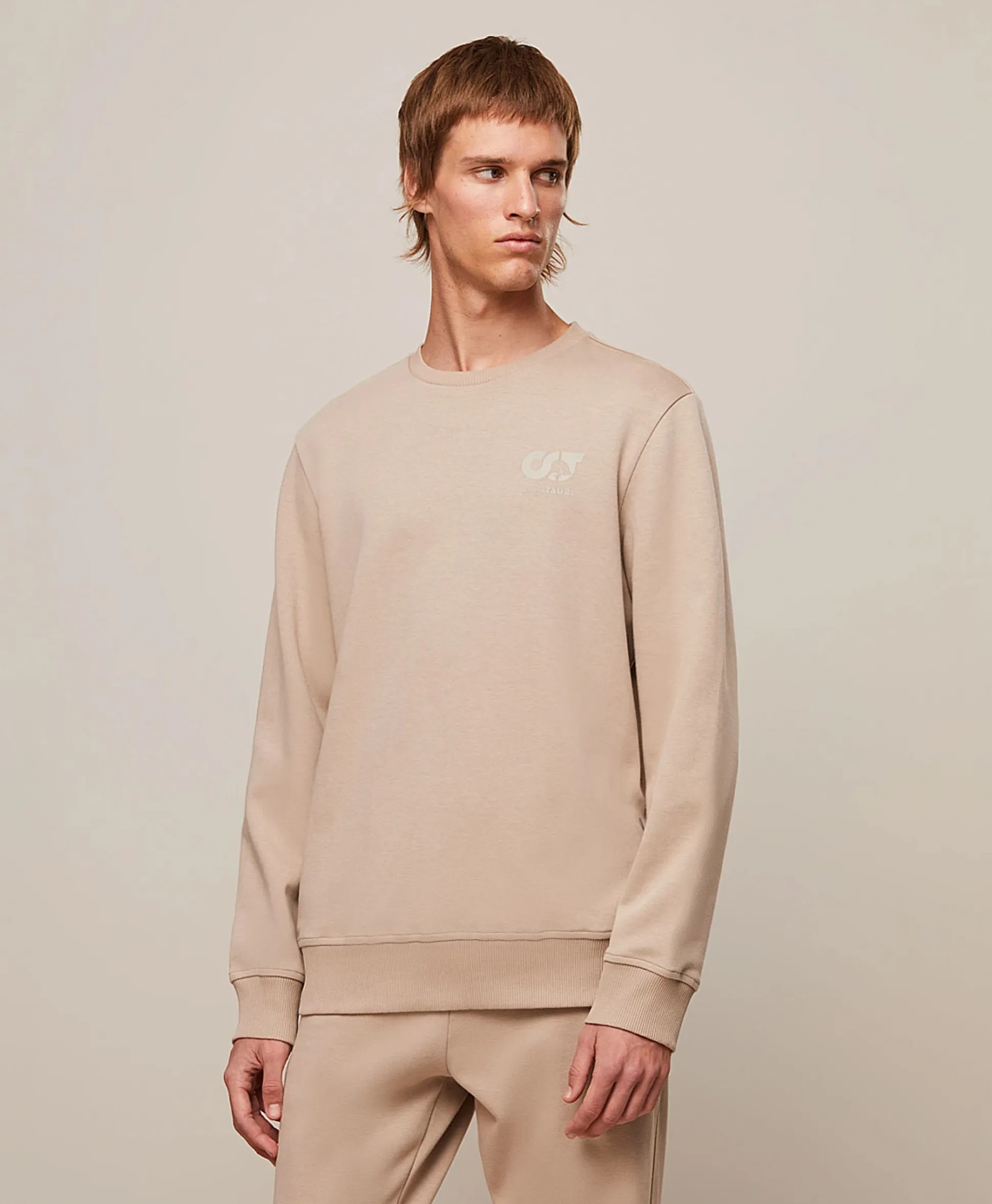 Alpha Tauri Pullover Ata Serua Beige