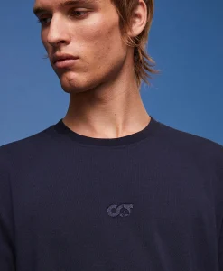 Alpha Tauri T-Shirt Korte Mouw Ata Janso Blauw