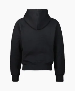 Ami Paris Hoodie Adc Zipped Zwart