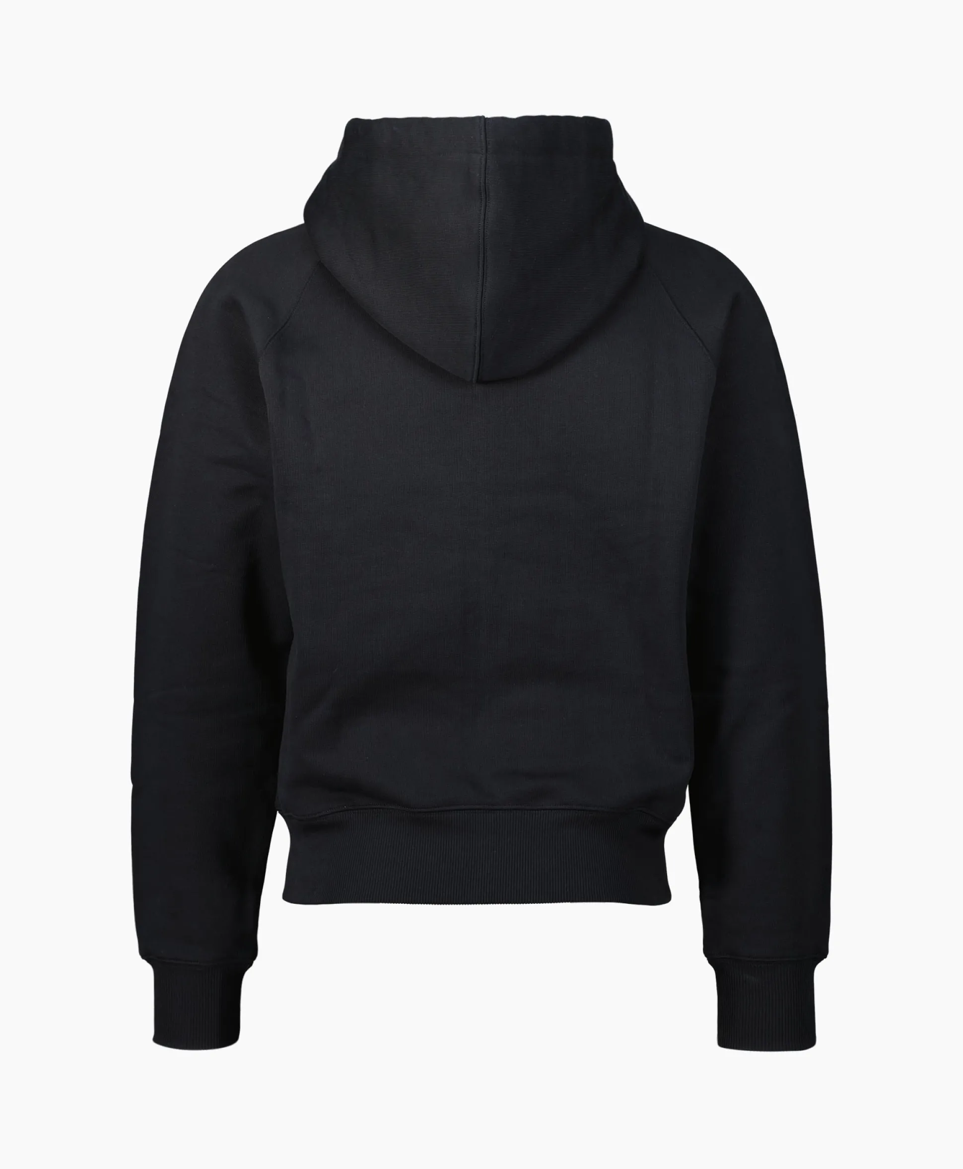 Ami Paris Hoodie Adc Zipped Zwart