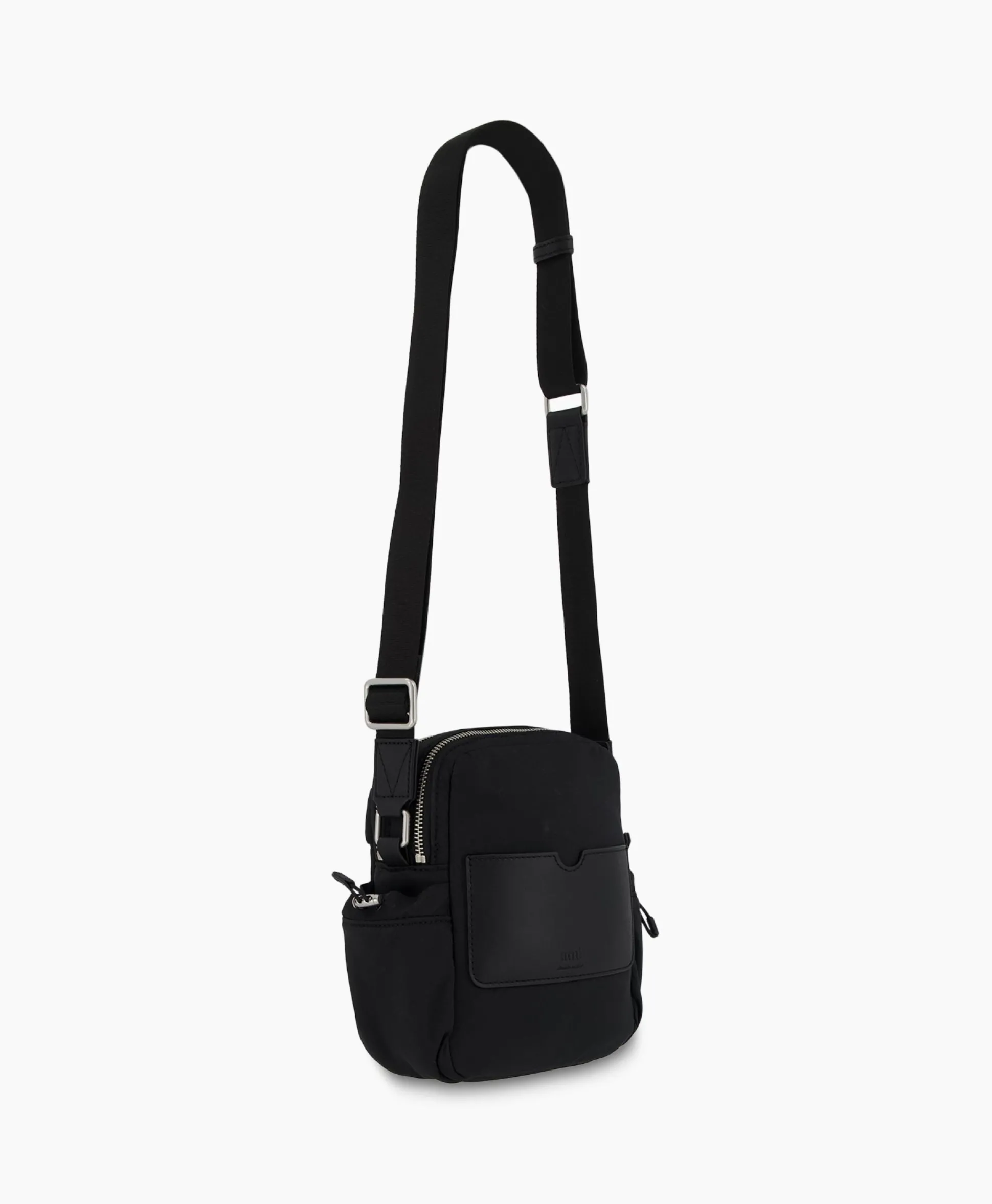 Ami Paris Tas Adc Crossbody Pocketzwart