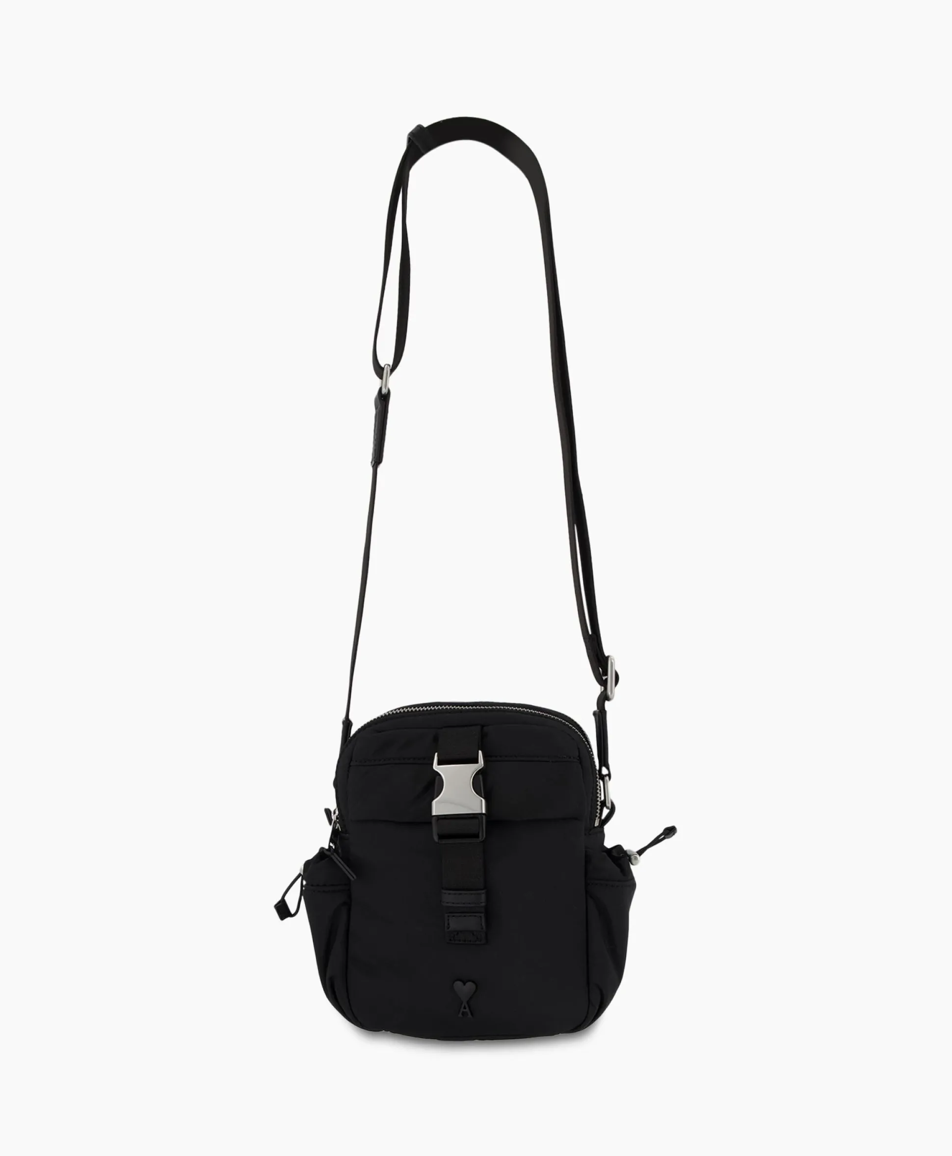 Ami Paris Tas Adc Crossbody Pocketzwart