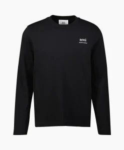 Ami Paris T-Shirt Ami Am Zwart