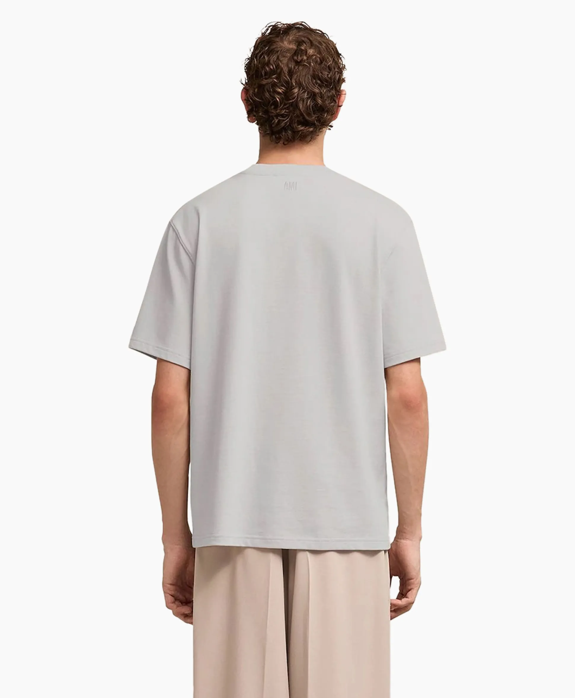 Ami Paris T-Shirt Korte Mouw Adc Room