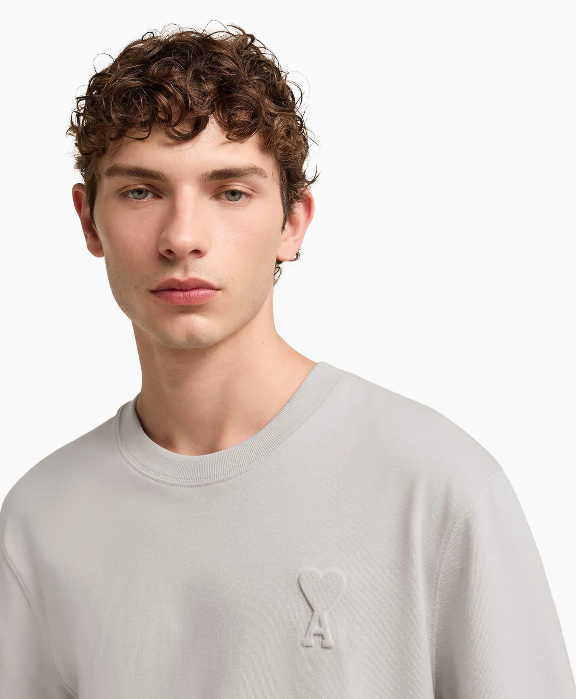 Ami Paris T-Shirt Korte Mouw Adc Room