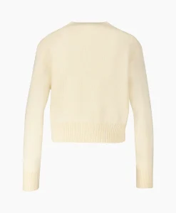 Ami Paris Vest Red Adc Cardigan Beige