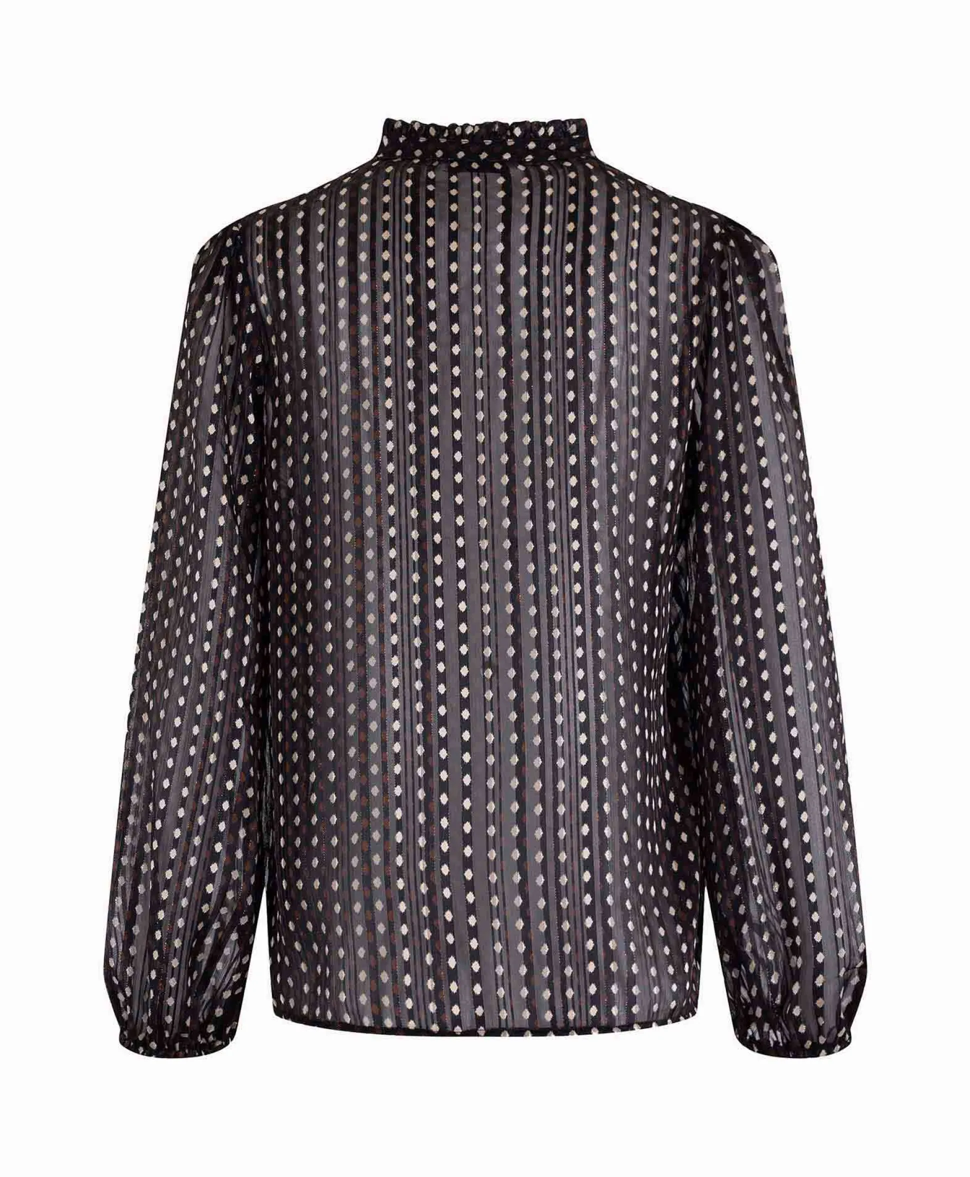 Anna Van Toor Blouse 74A05-03367 Zwart