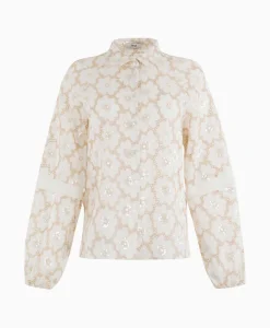 Anna Van Toor Blouse 17A05-03445A Zand