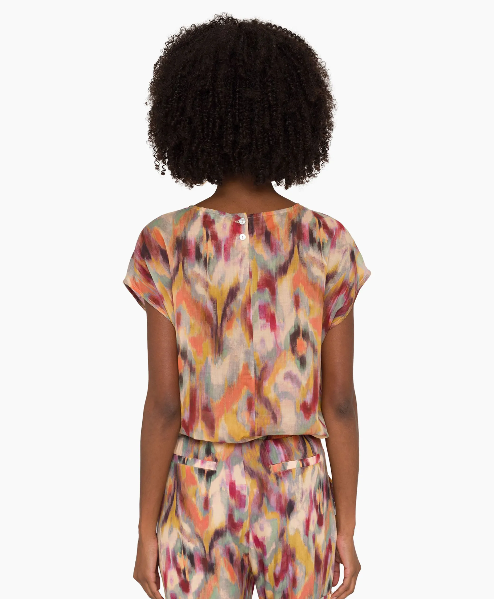 Anna Van Toor Blouse 26A05-03446A Zand