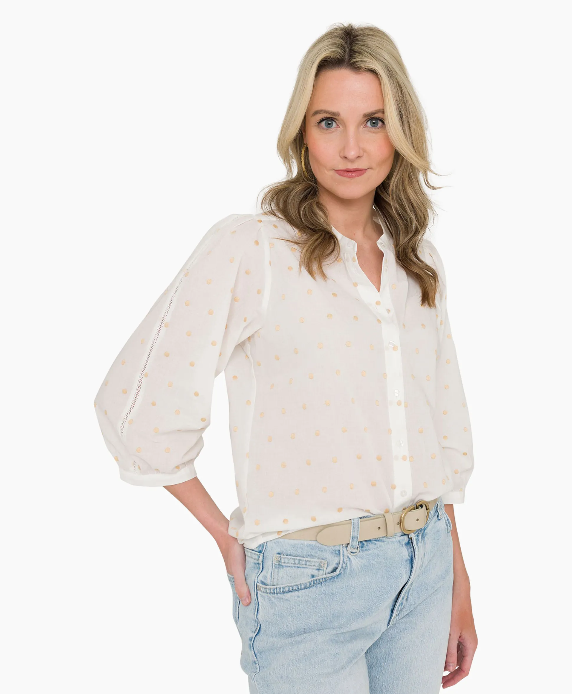 Anna Van Toor Blouse 17A05-03065C Off White