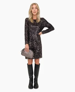 Anna Van Toor Jurk 74A06-03642 Zwart