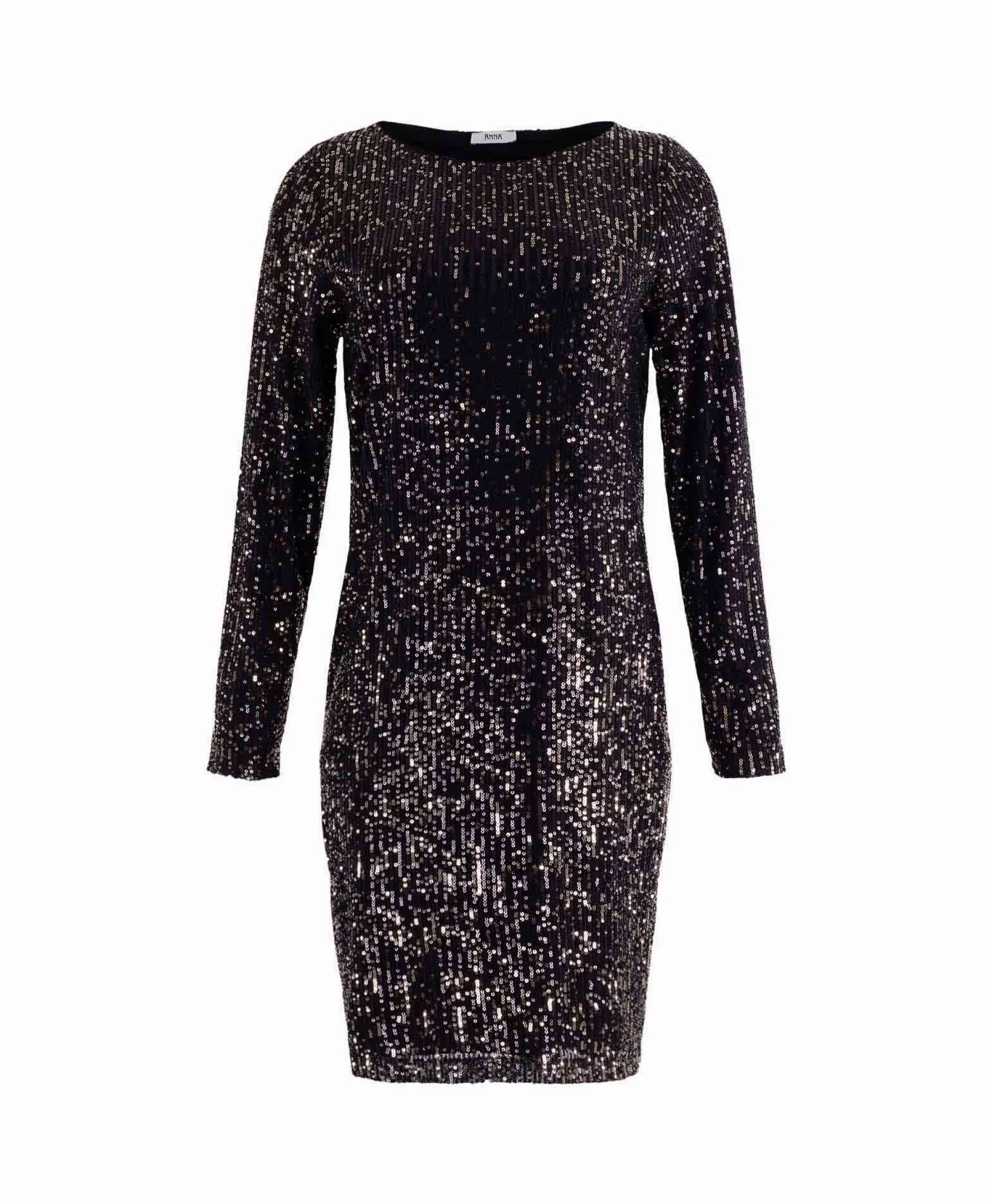 Anna Van Toor Jurk 74A06-03642 Zwart
