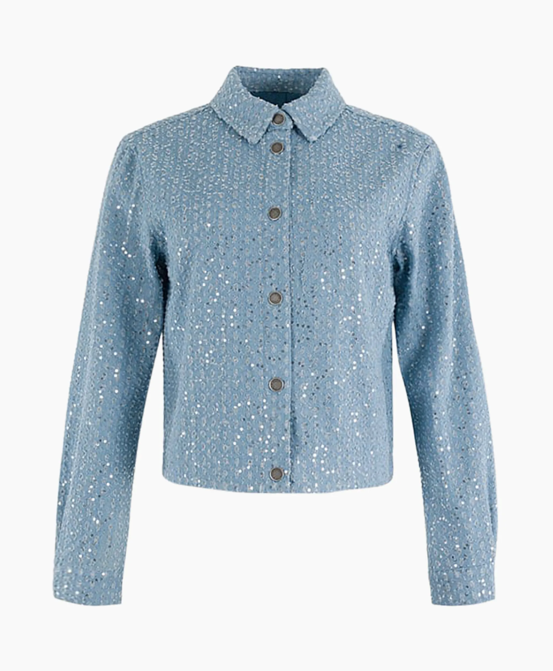 Anna Van Toor Spijkerjas 17A01-02612 Blauw