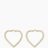 Anna+Nina Oorbellen Funky Love Hoop Goud