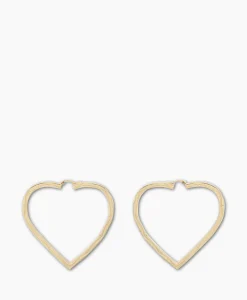 Anna+Nina Oorbellen Funky Love Hoop Goud