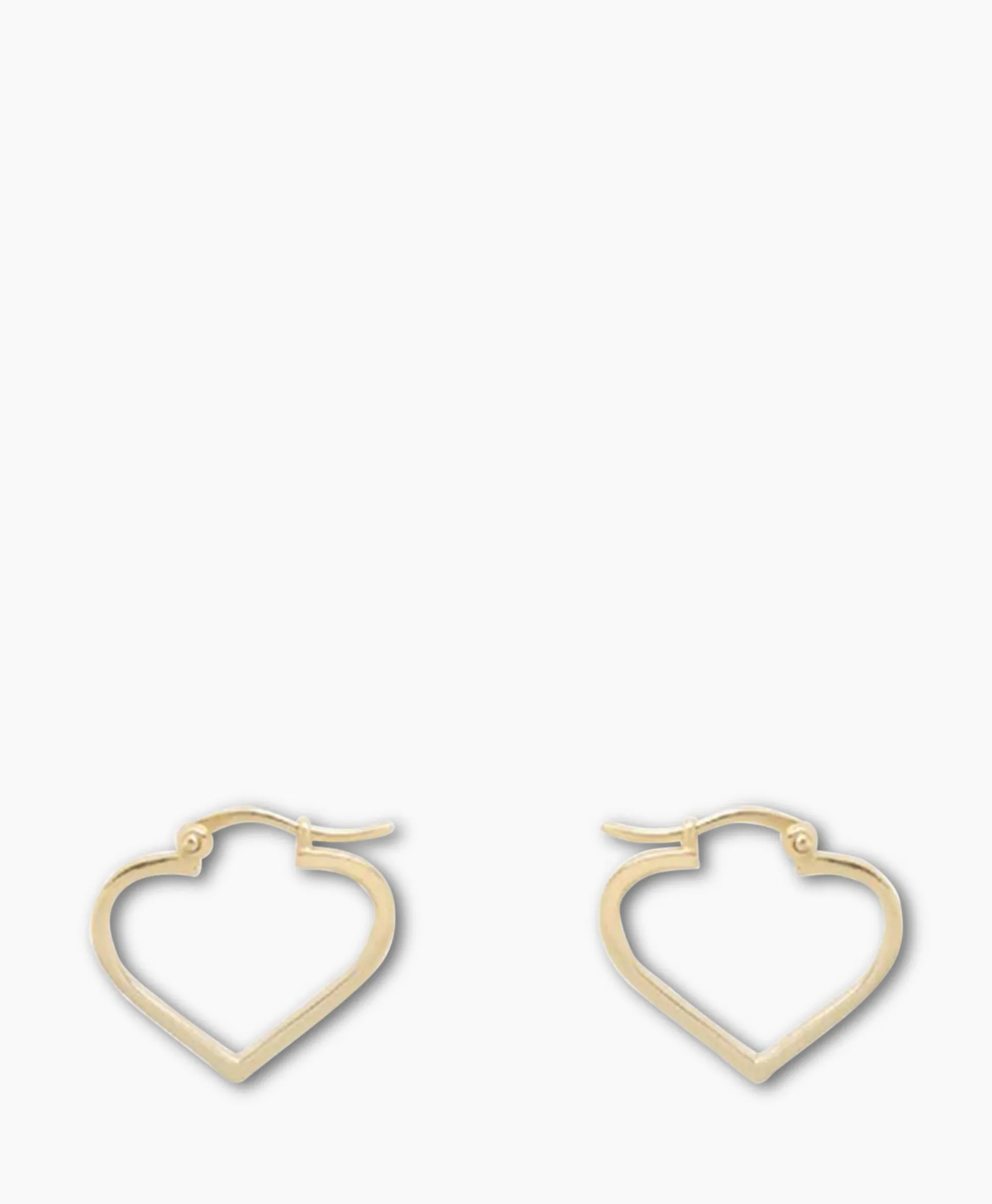 Anna+Nina Oorbellen Funky Love Small Hoop Goud