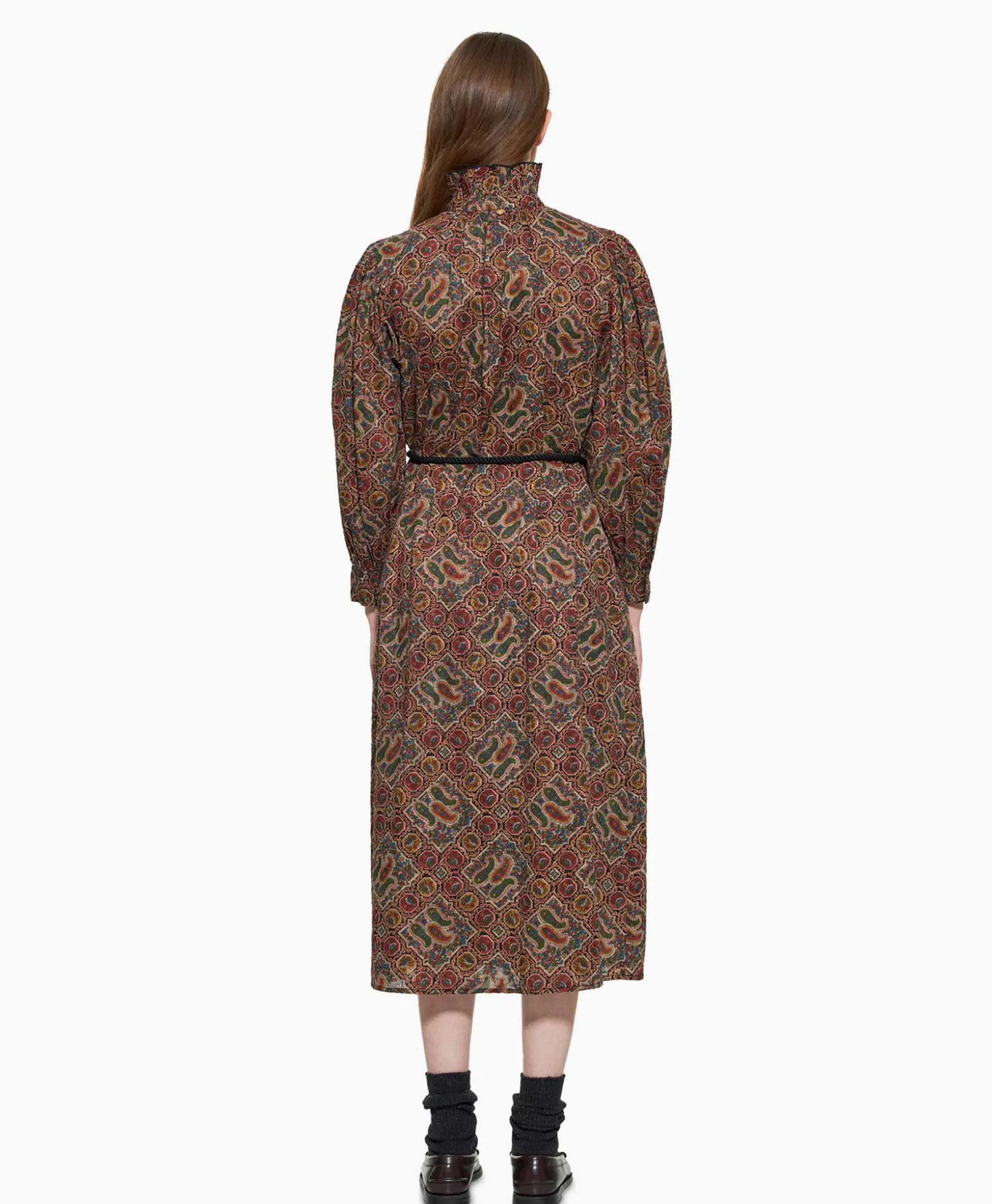 Antik Batik Antik Batik Maxi Jurk Zina Long Dress Diversen