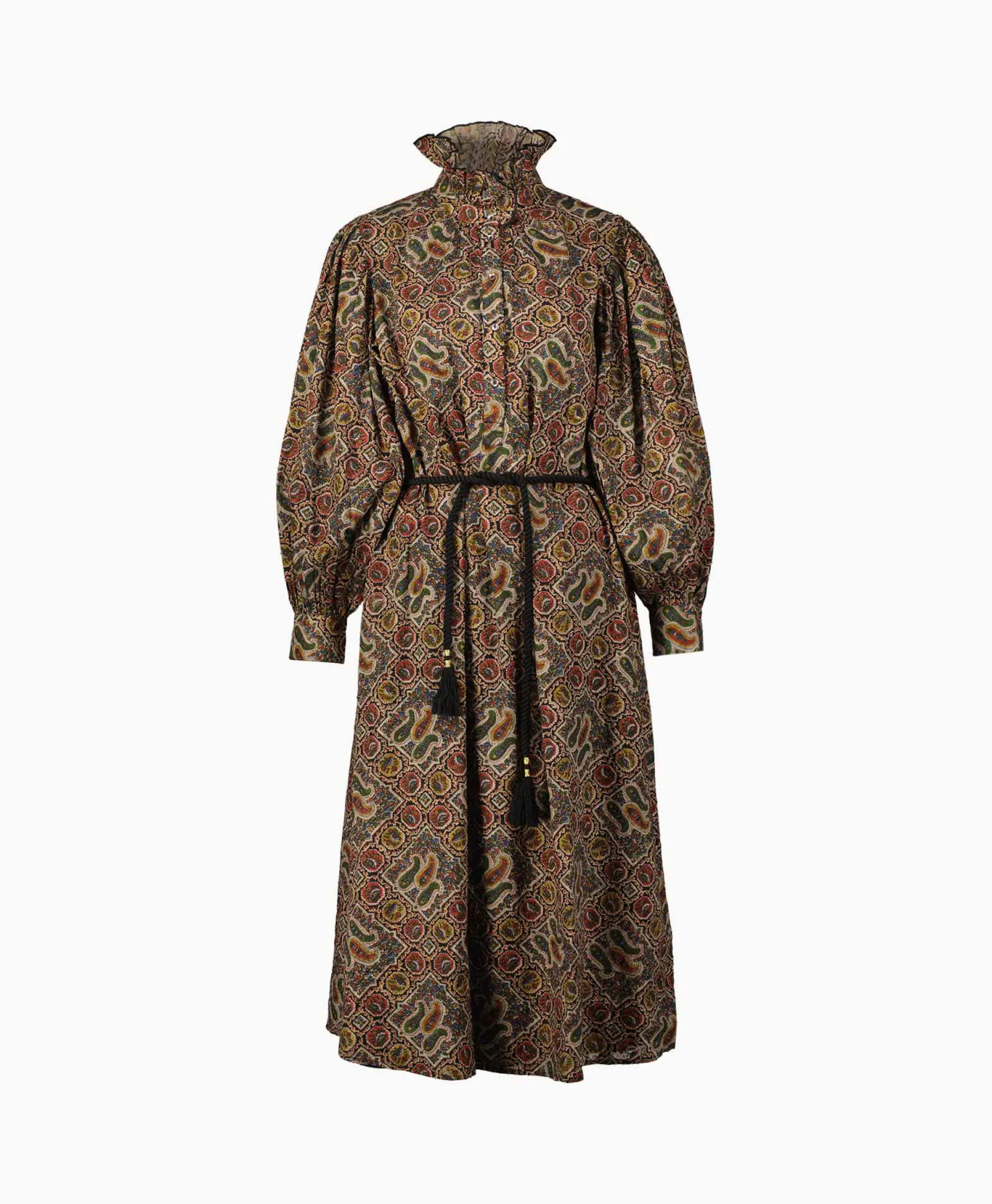Antik Batik Antik Batik Maxi Jurk Zina Long Dress Diversen