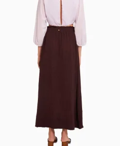 Antik Batik Antik Batik Maxi Rok Magoo1Ski Bruin