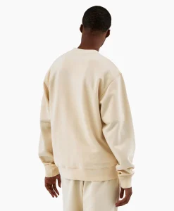 Arte Antwerp Sweater Hearts Leaves Arte Logo Chest Off White