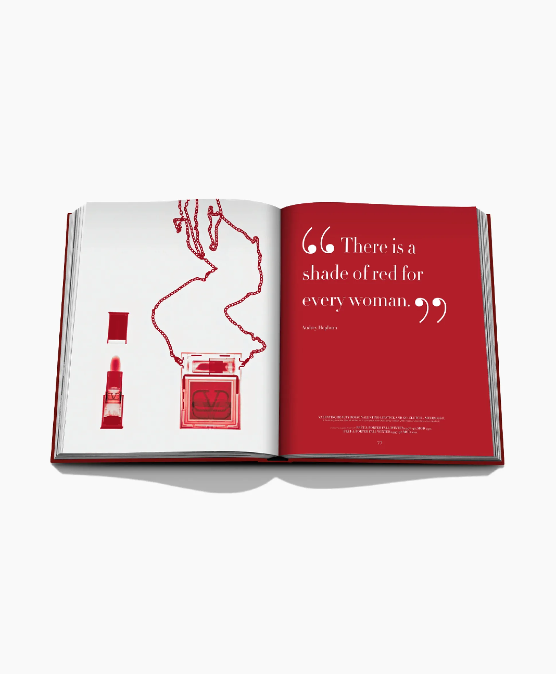 Assouline Boek Valentino Rosso Diversen