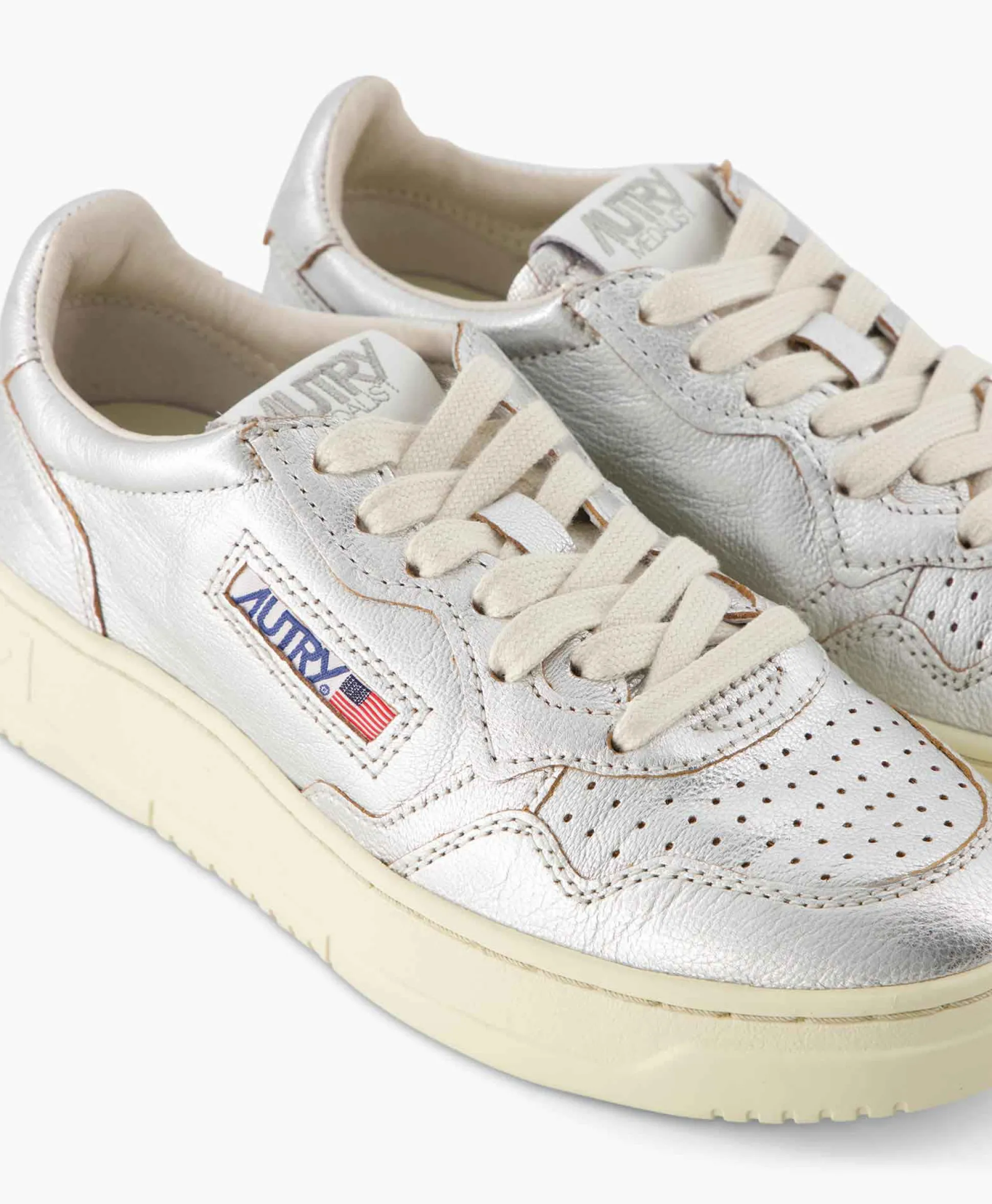 Autry Sneaker Medalist Low Wom Zilver