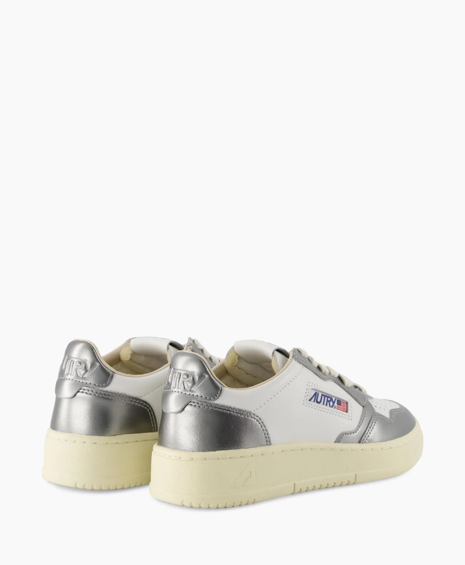 Autry Sneaker Medalist Low Wom. Zilver