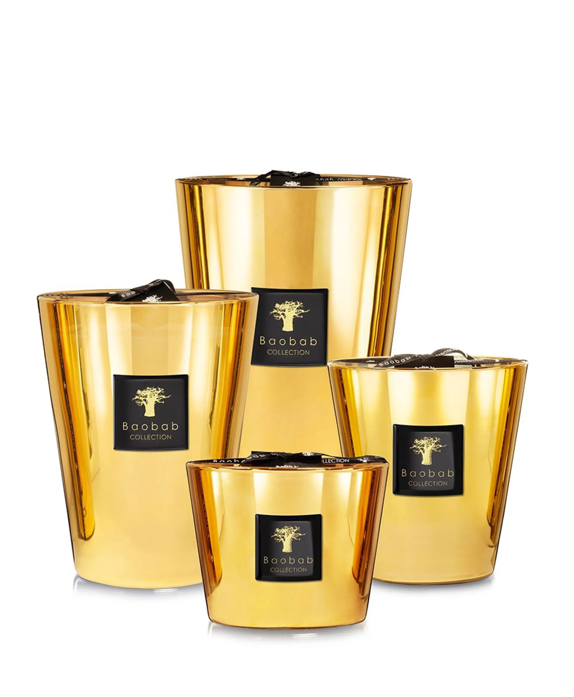 Baobab Kaars Max 24 Les Exclusives Goud