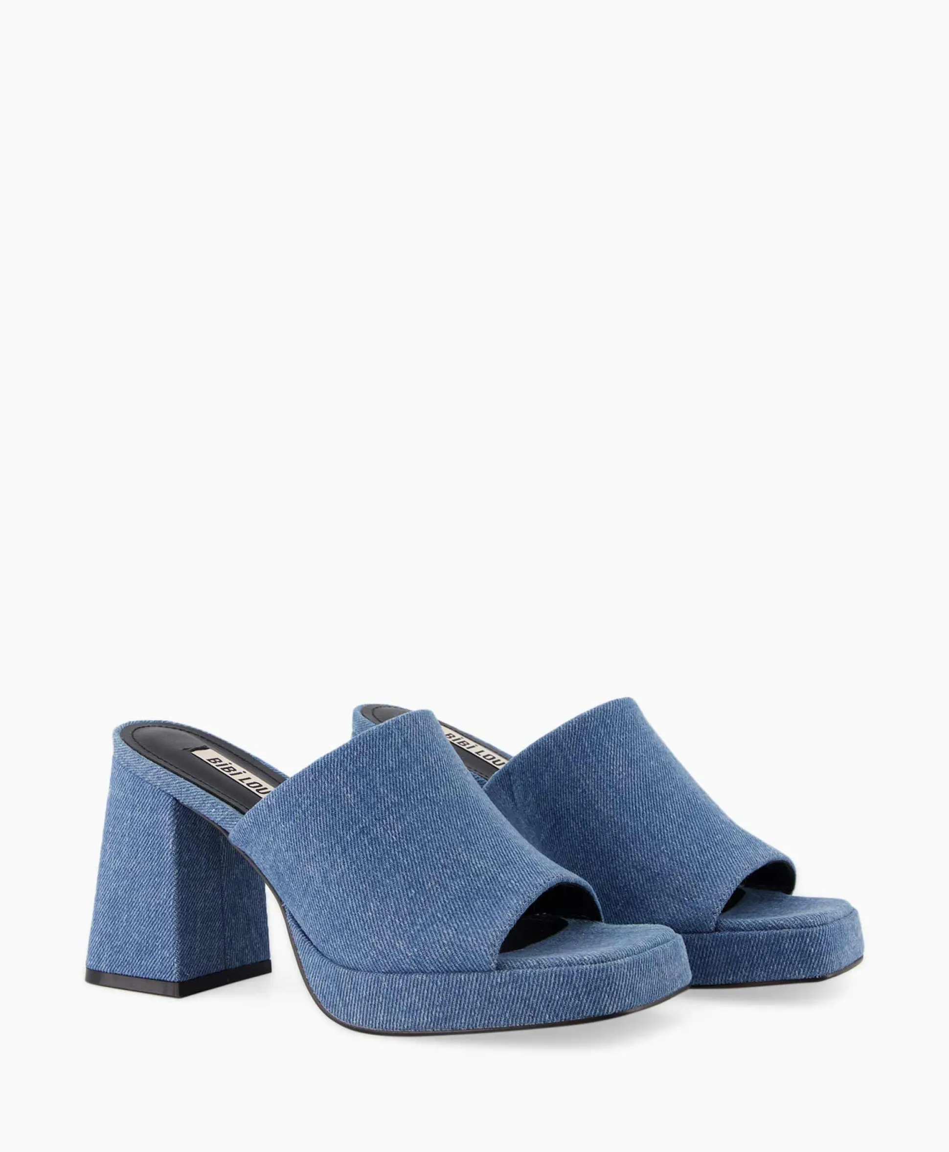 Bibi Lou Pump Canvas Jeans Blauw