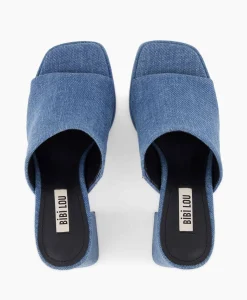 Bibi Lou Pump Canvas Jeans Blauw