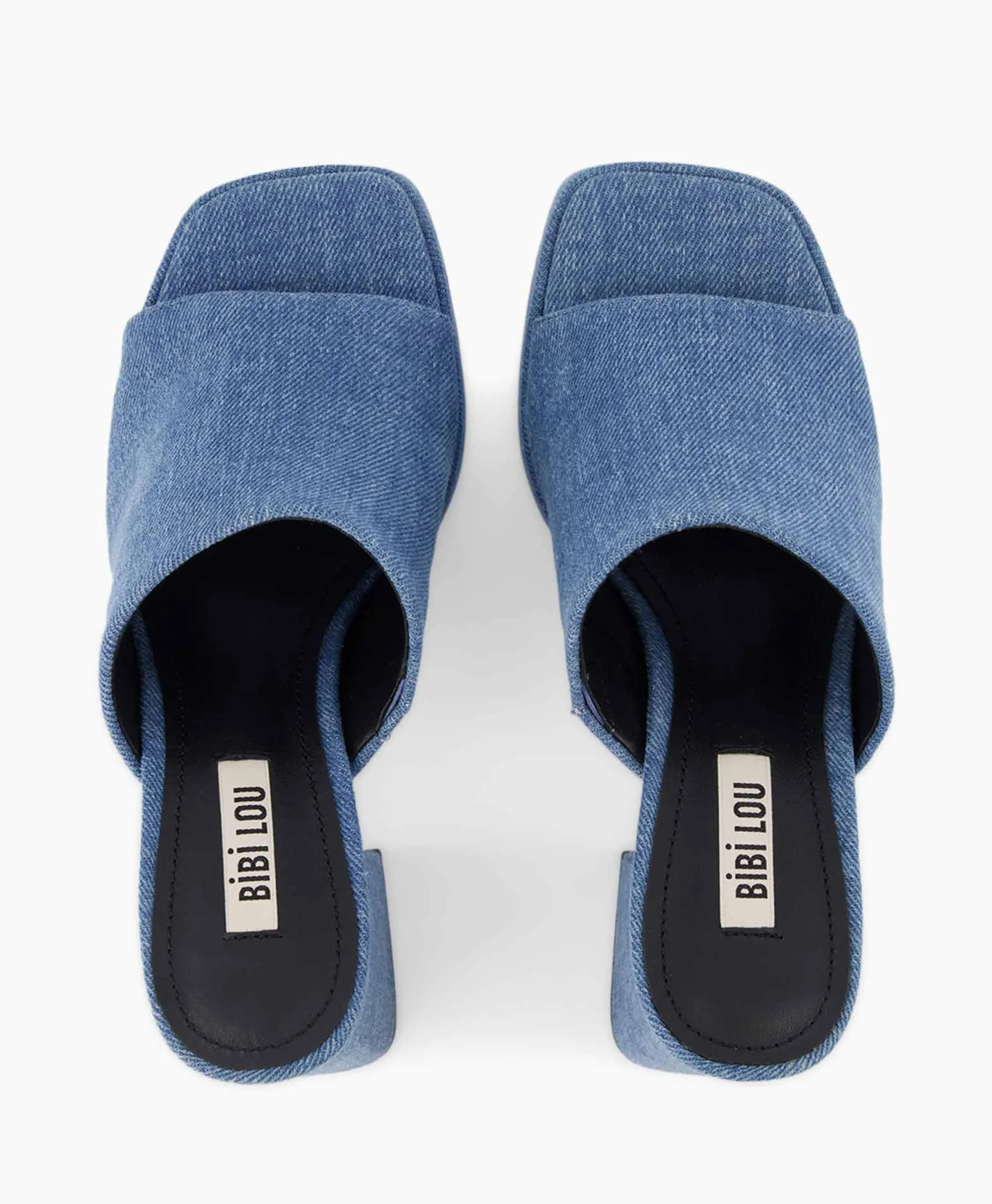 Bibi Lou Pump Canvas Jeans Blauw