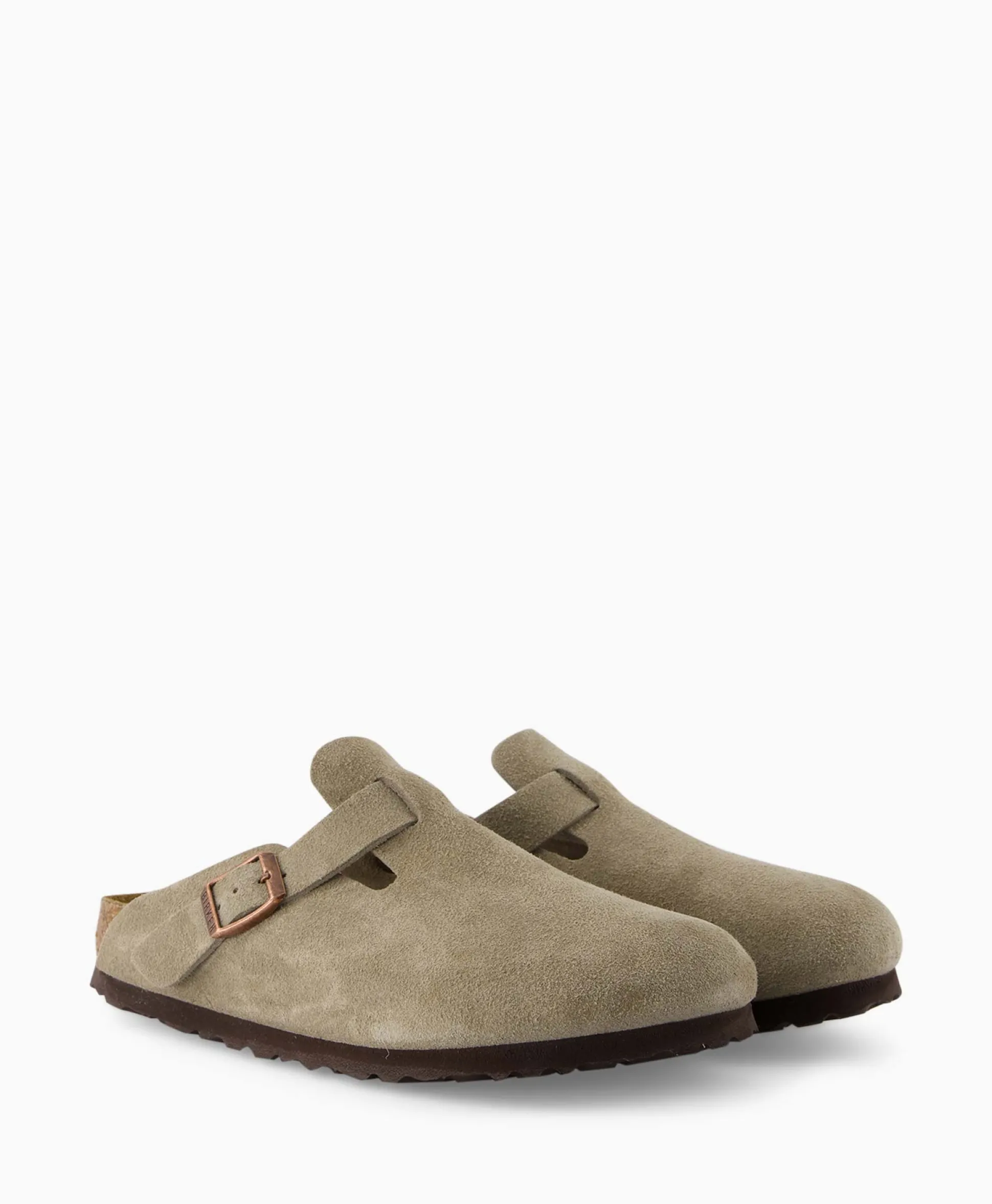 Birkenstock Instapper Boston Sfb Taupe