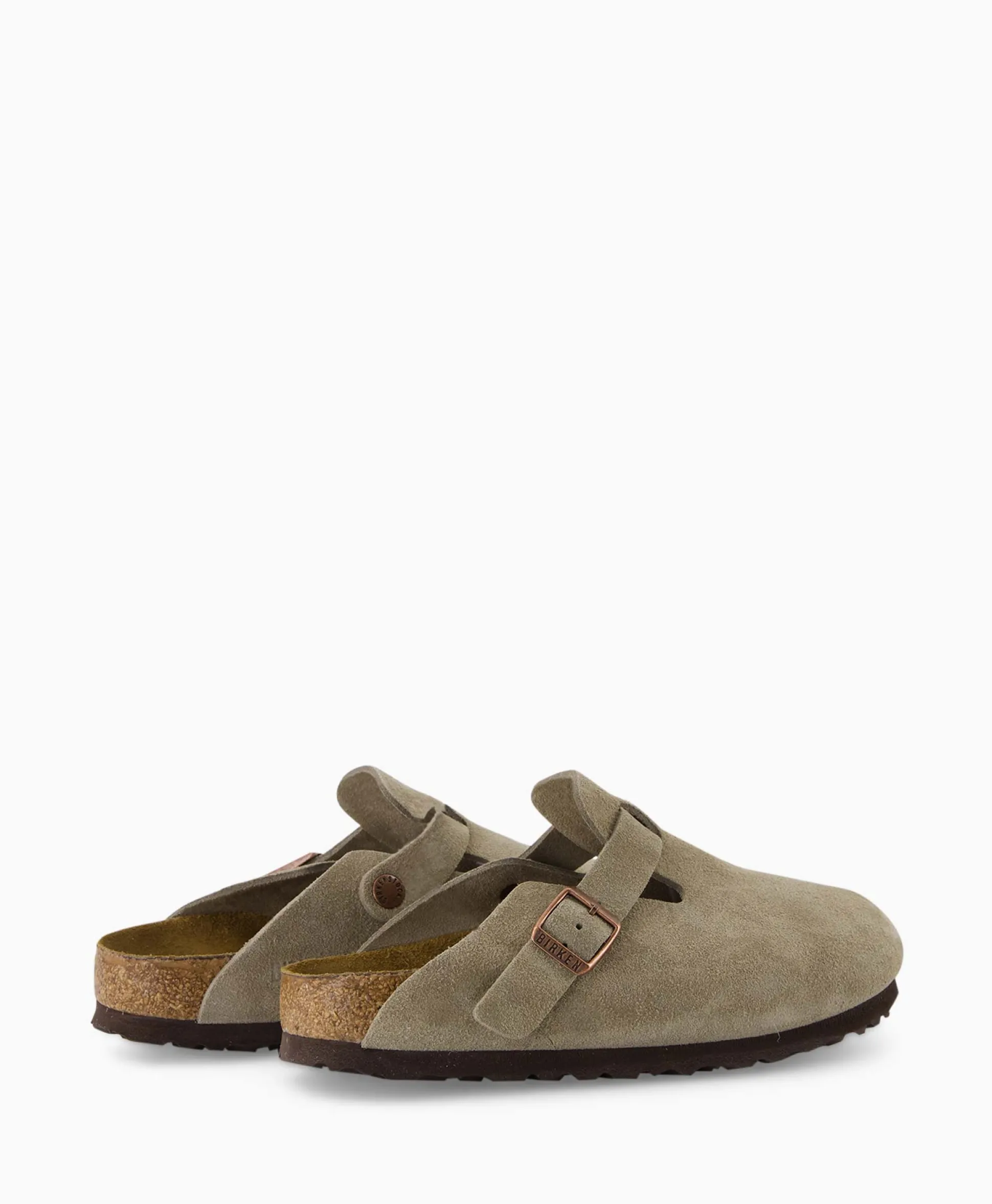 Birkenstock Instapper Boston Sfb Taupe