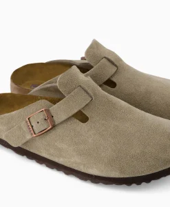 Birkenstock Instapper Boston Sfb Taupe