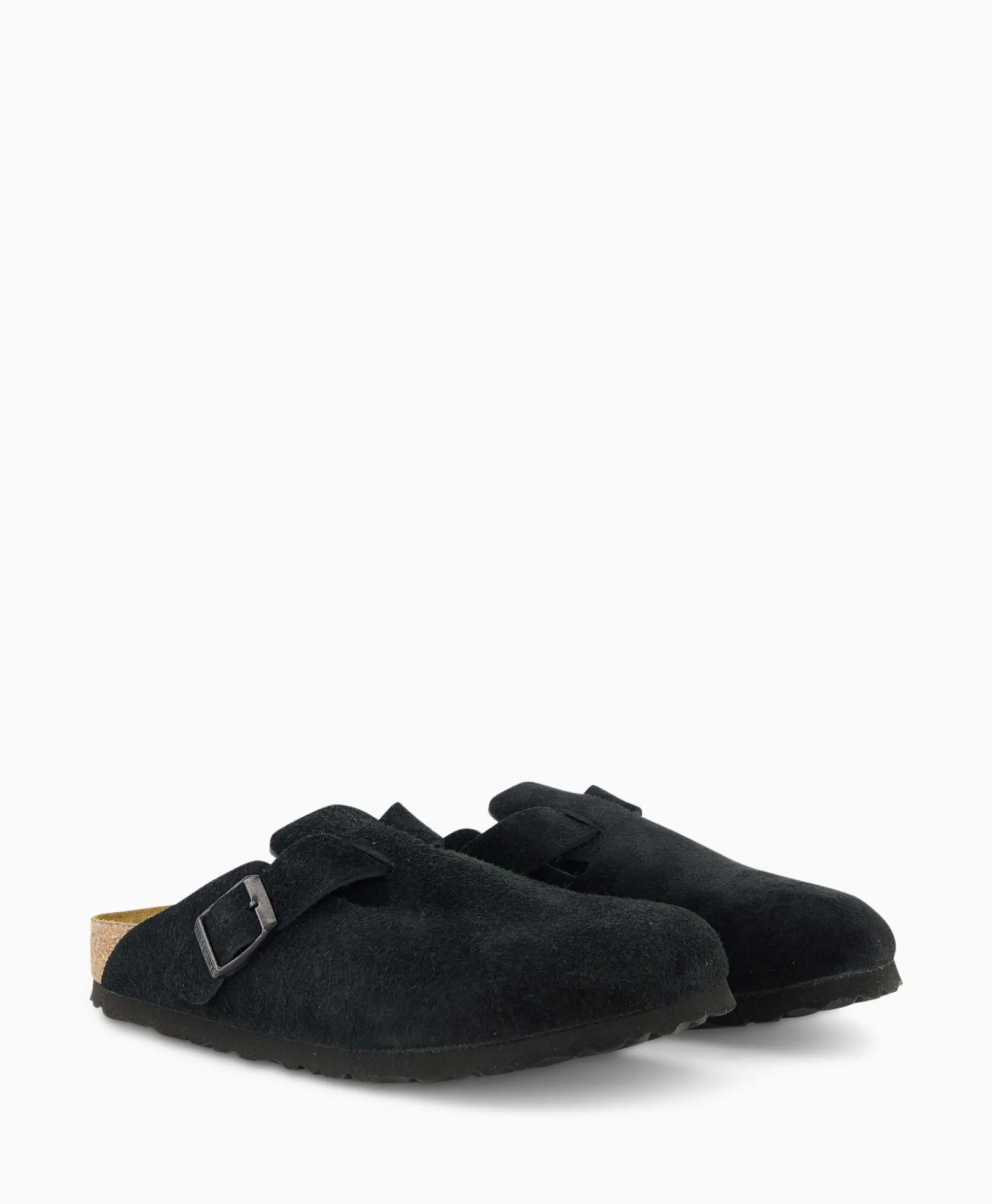 Birkenstock Instapper Boston Sfb Zwart