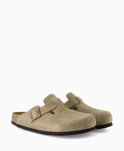 Birkenstock Instapper Boston Sfb Taupe