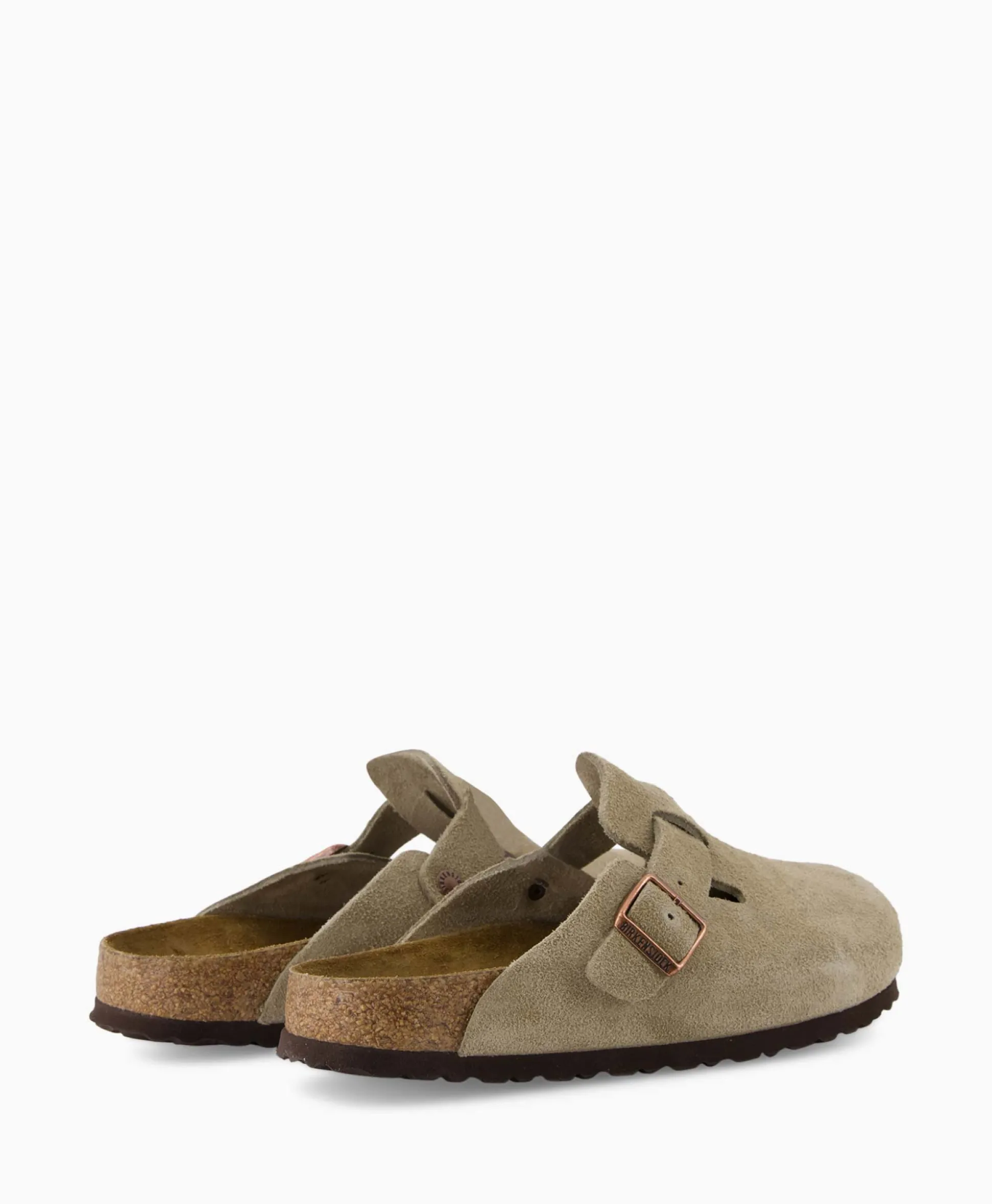 Birkenstock Instapper Boston Sfb Taupe
