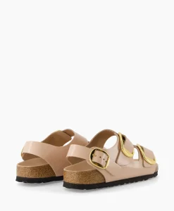 Birkenstock Sandaal Zonder Hak Milano Beige