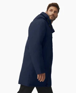 Canada Goose Gewatteerde Jas Langford Parka Blauw