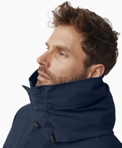 Canada Goose Gewatteerde Jas Langford Parka Blauw