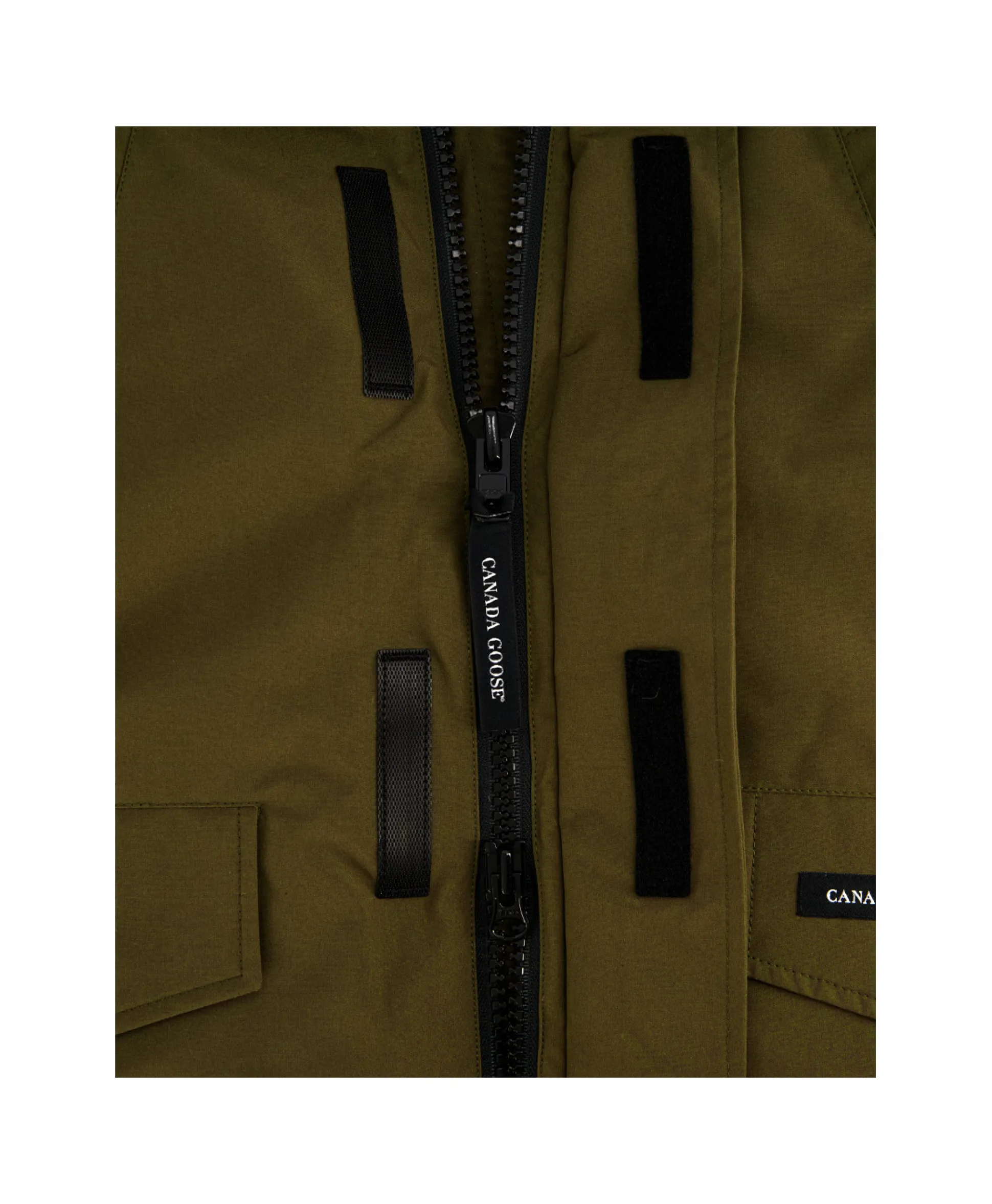 Canada Goose Gewatteerde Jas Langford Parka Donker Groen