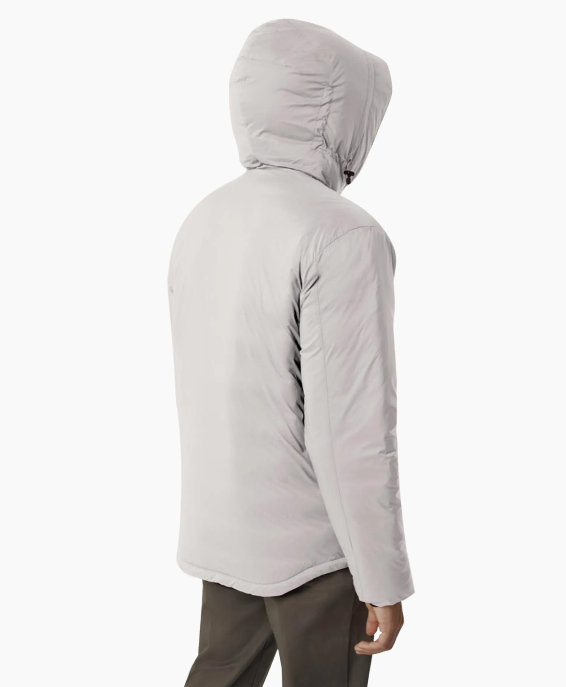 Canada Goose Gewatteerde Jas Lodge Hoody Grijs